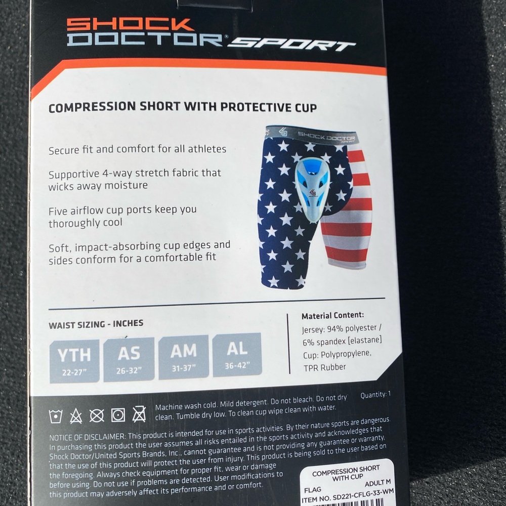 Compression shorts with cup - Picture 2 of 7